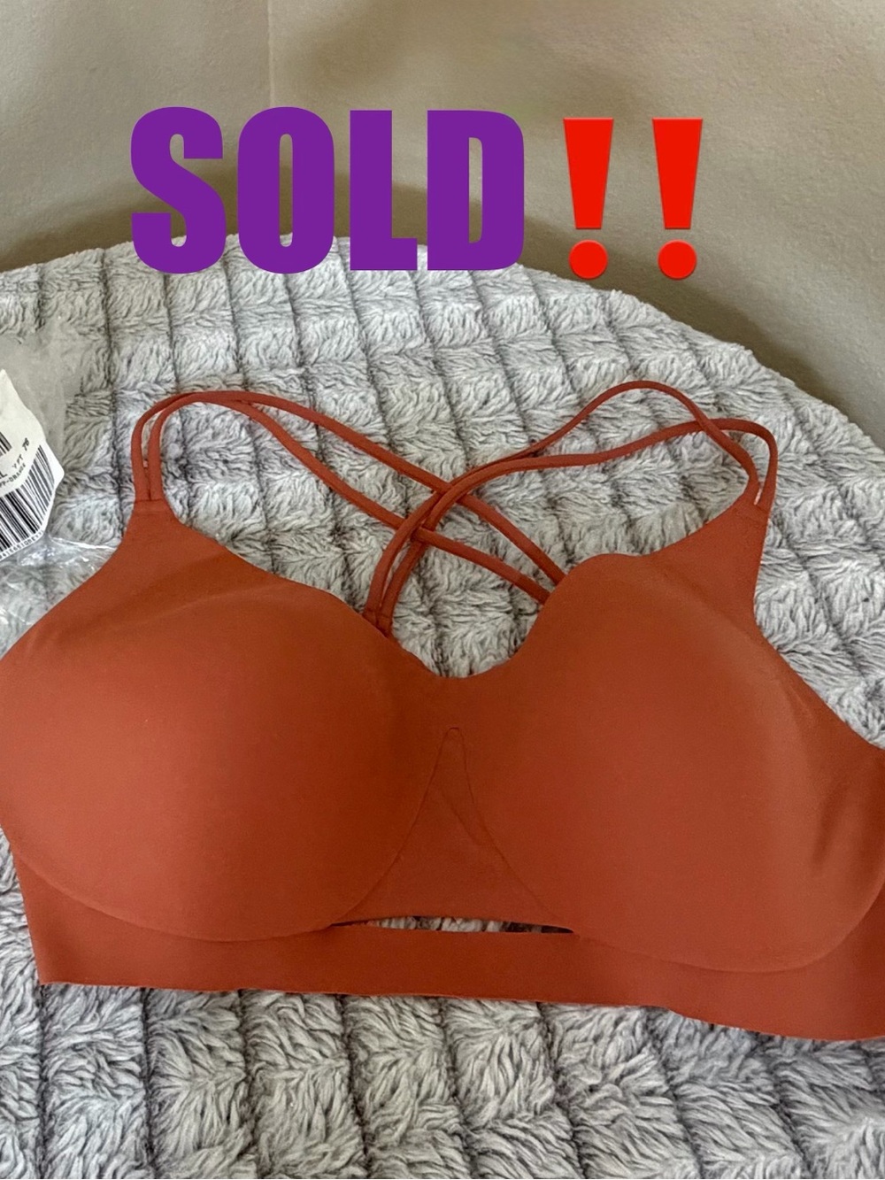 SOLD‼️ VSX Victoria’s Secret Elevate Strappy-Comfort Women's Racerback Bra